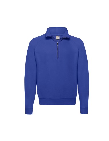 FRU-0621140-Classic Zip Neck Sweat