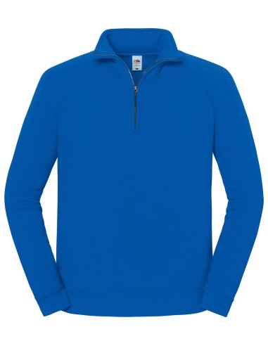FRU-0622880-Iconic Premium Zip Neck Sweat