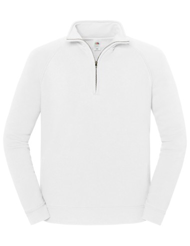 FRU-0622880-Iconic Premium Zip Neck Sweat
