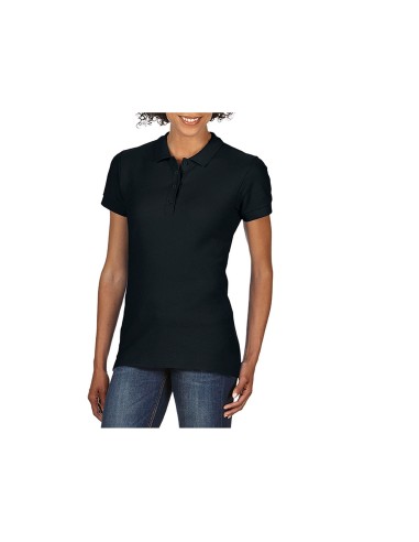 GIL-64800L-Softstyle® Womens Piqué Polo