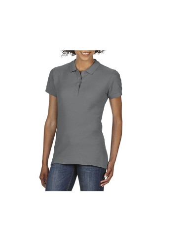 GIL-64800L-Softstyle® Womens Piqué Polo