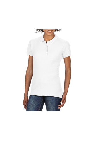 GIL-64800L-Softstyle® Womens Piqué Polo