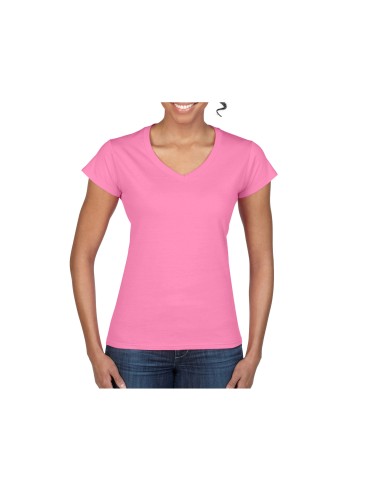 GIL-64V00L-Softstyle® Womens V-Neck T-Shirt