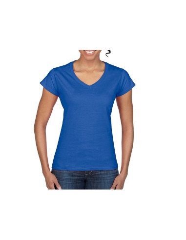 GIL-64V00L-Softstyle® Womens V-Neck T-Shirt