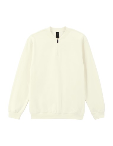 GIL-SF008-Softstyle® Midweight Adult Fleece 1/4 Zip Sweatshirt