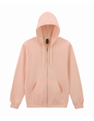 GIL-SF600-Softstyle® Midweight Fleece Adult Full Zip Hooded Sweatshirt