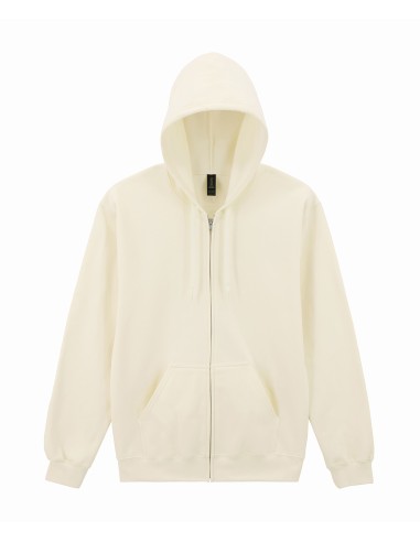 GIL-SF600-Softstyle® Midweight Fleece Adult Full Zip Hooded Sweatshirt
