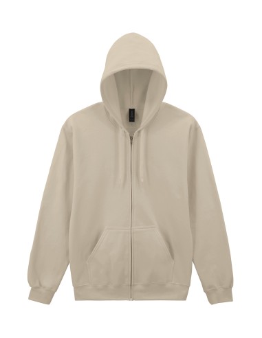 GIL-SF600-Softstyle® Midweight Fleece Adult Full Zip Hooded Sweatshirt