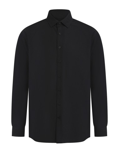 HEN-H582-Mens Long Sleeved Cotton Feel Coolplus® Shirt