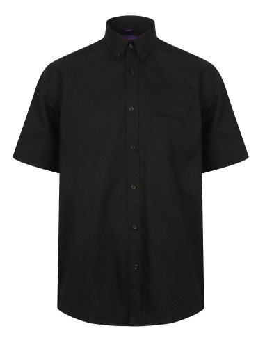 HEN-H595-Mens Wicking Short Sleeve Shirt