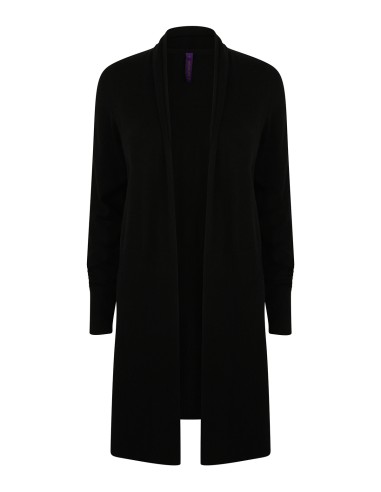 HEN-H719-Ladies Longline Open Cardigan