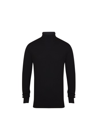 HEN-H727-Mens Roll Neck Jumper