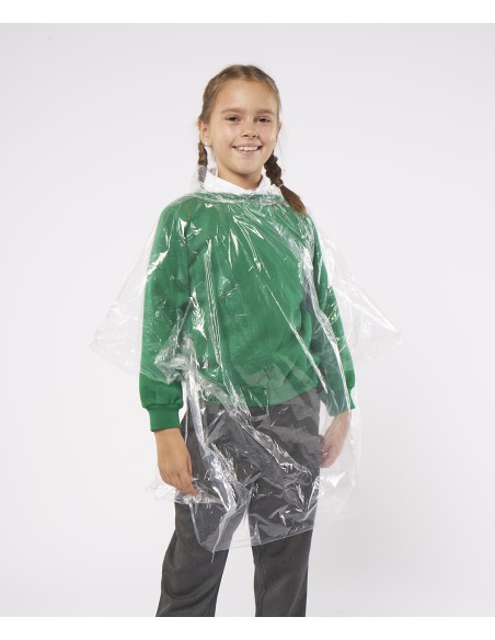 HOM-JB03J-Poncho de pluie en plastique enfant