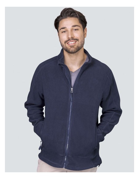 HRM-1201-Mens Full- Zip Fleece Jacket