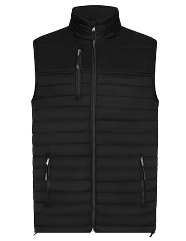 HRM-1301-Mens Hooded Performance Body Warmer