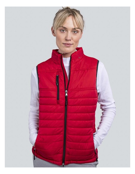 HRM-1302-Womens Hooded Performance Body Warmer