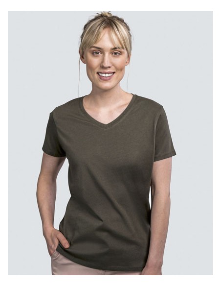HRM-202-Womens Luxury V-Neck Tees