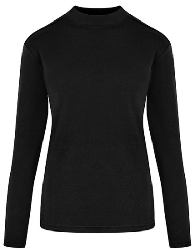 HRM-206-Womens Premium Highneck Longsleeve Tees