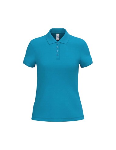 IDE-IB221-LADIES' PIQUE POLO SHIRT