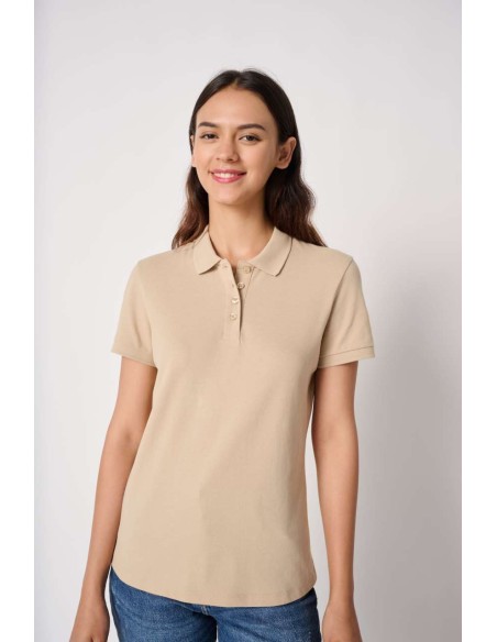 IDE-IB296-LADIES' PIQUE POLO SHIRT