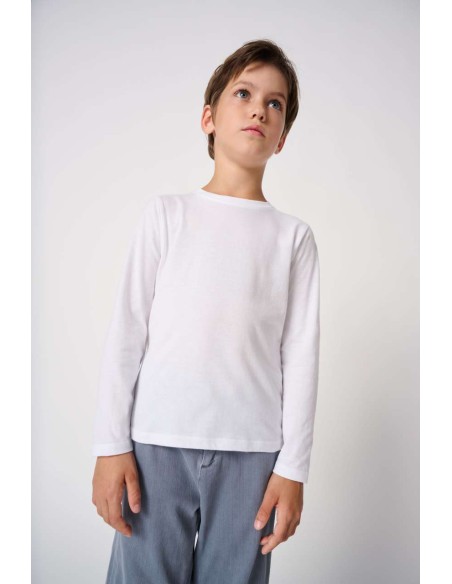 IDE-IB314-IDEAL150 KIDS' LSL T-SHIRT