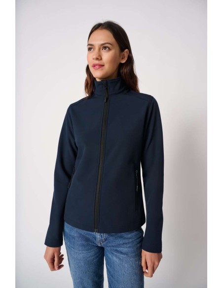 IDE-IB411-LADIES' BASIC SOFTSHELL JACKET
