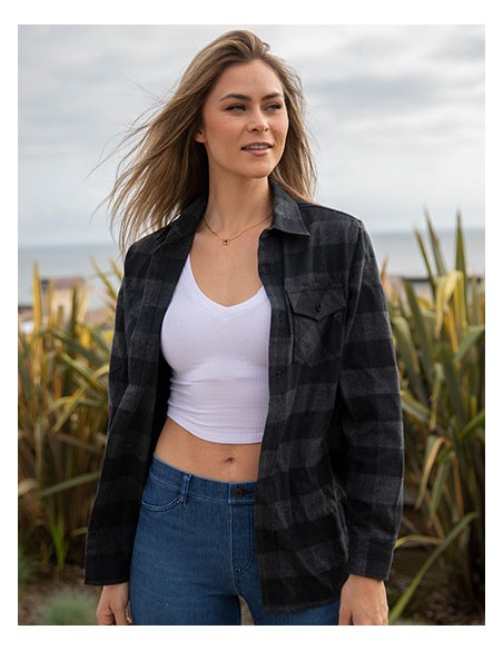 IND-EXP50F-Unisex Flannel Shirt