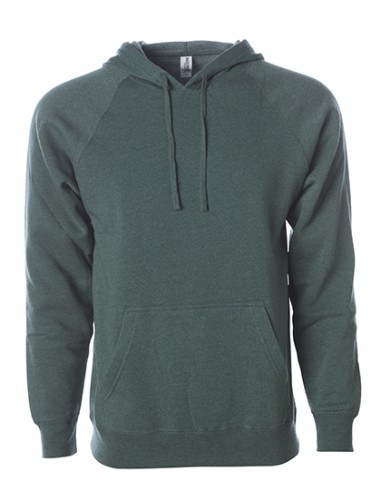 IND-PRM33SBP-Unisex Midweight Special Blend Raglan Hooded Pullover