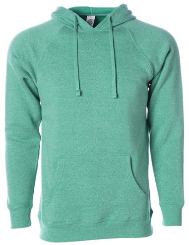 IND-PRM33SBP-Unisex Midweight Special Blend Raglan Hooded Pullover
