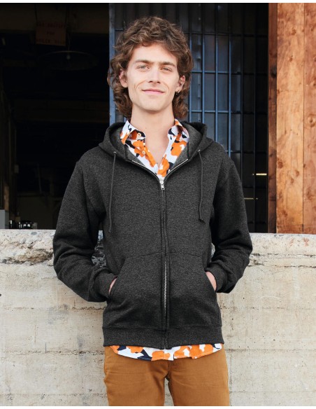 JER-0S993M0-Nublend® Full-Zip Hooded Sweatshirt