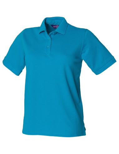 HEN-H401-Ladies 65/35 Classic Piqué Polo Shirt