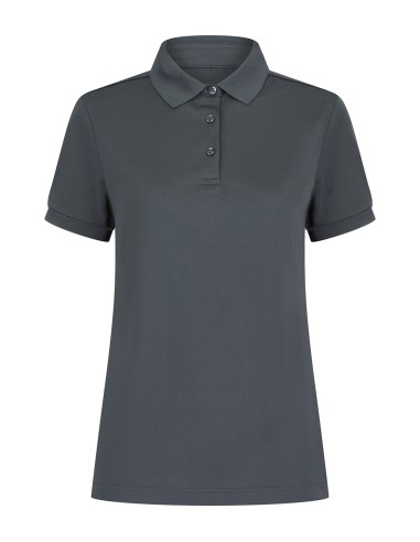 HEN-H466-Polo en polyester recyclé femme