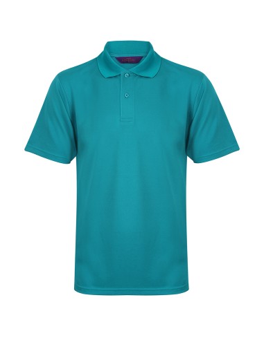 HEN-H475-Mens Coolplus® Wicking Polo Shirt