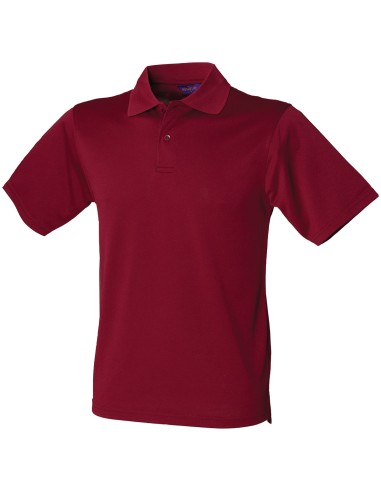 HEN-H475-Mens Coolplus® Wicking Polo Shirt
