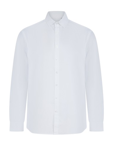 HEN-H582-Mens Long Sleeved Cotton Feel Coolplus® Shirt