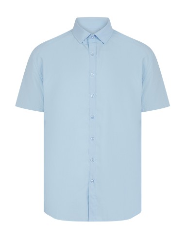 HEN-H588-Mens Short Sleeved Cotton Feel Coolplus® Shirt