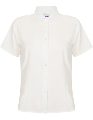 HEN-H596-Ladies Wicking Short Sleeve Shirt