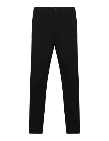 HEN-H650-Mens Stretch Chino with Flex Waistband