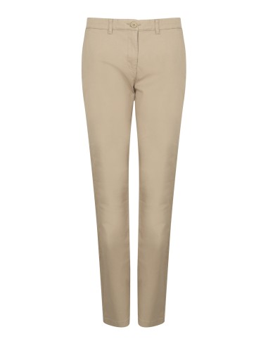 HEN-H651-Ladies Stretch Chino