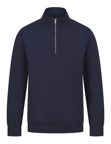 HEN-H842-Unisex Sustainable 1/4 Zip Sweatshirt