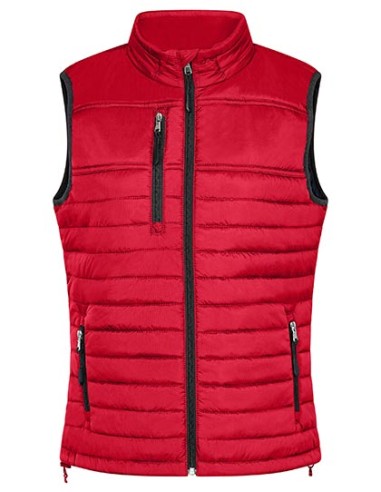 HRM-1302-Womens Hooded Performance Body Warmer