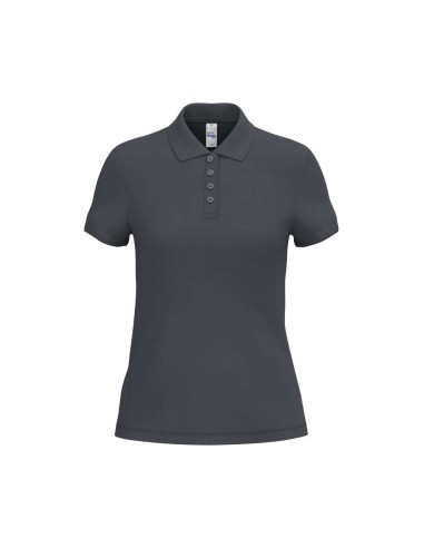 IDE-IB221-LADIES' PIQUE POLO SHIRT