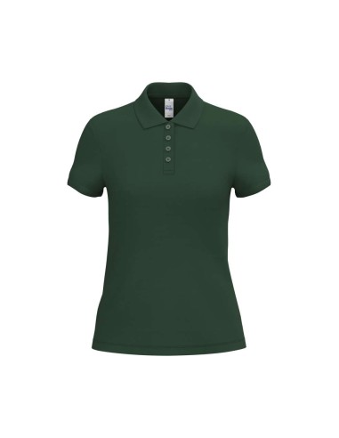 IDE-IB221-LADIES' PIQUE POLO SHIRT