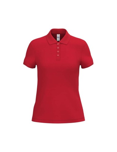 IDE-IB221-LADIES' PIQUE POLO SHIRT