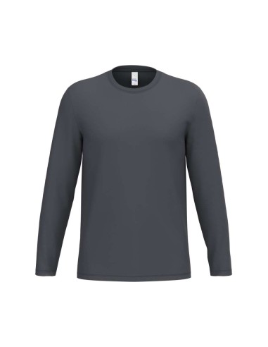IDE-IB323-IDEAL190 UNISEX LSL TUBULAR T-SHIRT