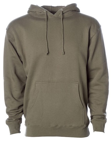 IND-IND4000C-Mens Heavyweight Hooded Pullover