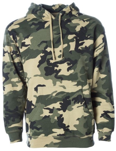 IND-IND4000C-Mens Heavyweight Hooded Pullover