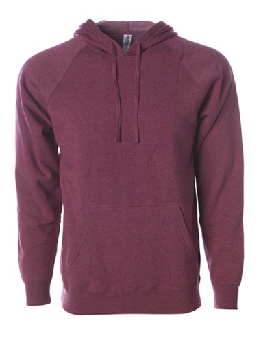 IND-PRM33SBP-Unisex Midweight Special Blend Raglan Hooded Pullover