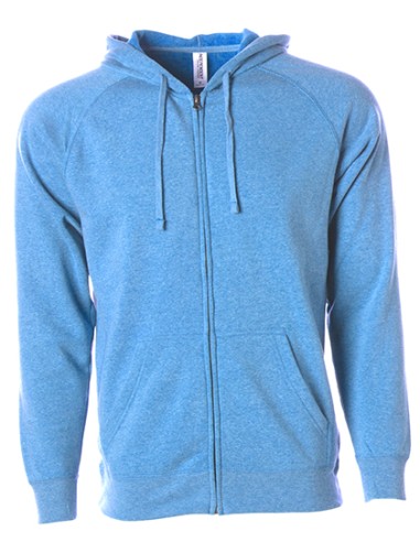 IND-PRM33SBZ-Unisex Midweight Special Blend Raglan Zip Hood
