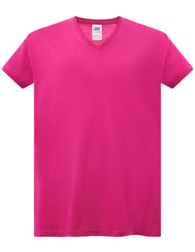 JHK-CURVSPICO-Ladies Curves T-Shirt V-Neck